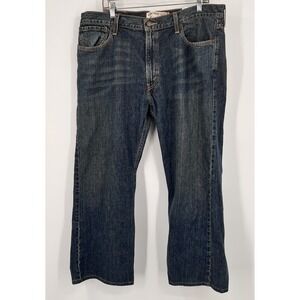 Levi's 527  Low Boot Cut Dark Wash Cotton Denim Jeans 40x30 Y2K